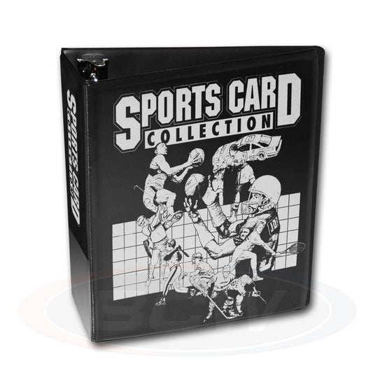 3" ALBUM - SPORTS CARD COLLECTION - BLACK