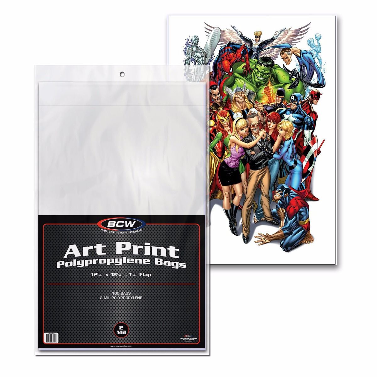 12 X 18 PRINT BAGS - 12 1/4 X 18 1/4