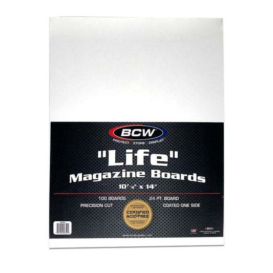 LIFE MAGAZINE BACKING BOARDS-10 7/8 X 14