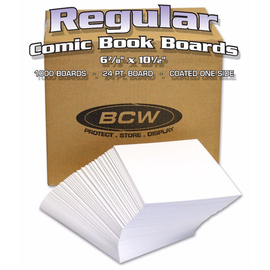 BULK REGULAR BACKING BOARDS - 6 7/8 X 10 1/2