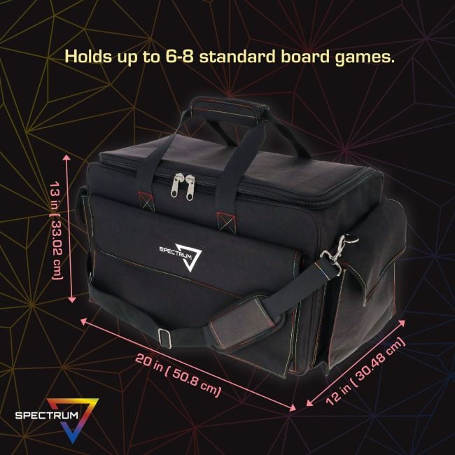 BOARD GAME BAG - BLACK