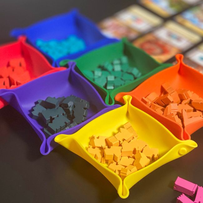 BOARD GAME BIT TRAY-ASSORTED COLORS