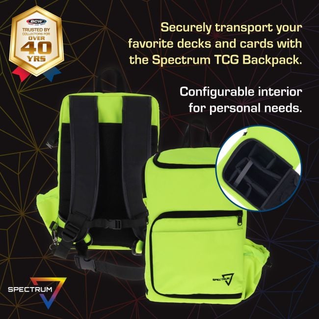 TCG Backpack - Radioactive Green