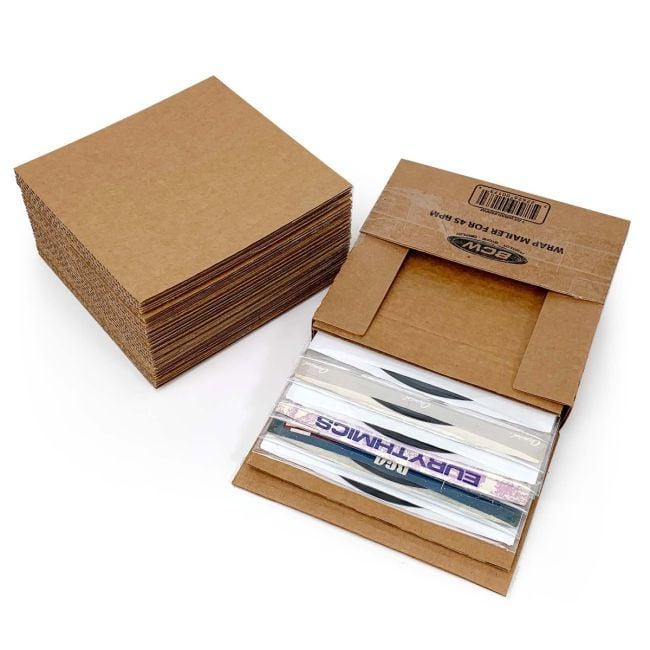 RECORD MAILING PAD - 7 INCH