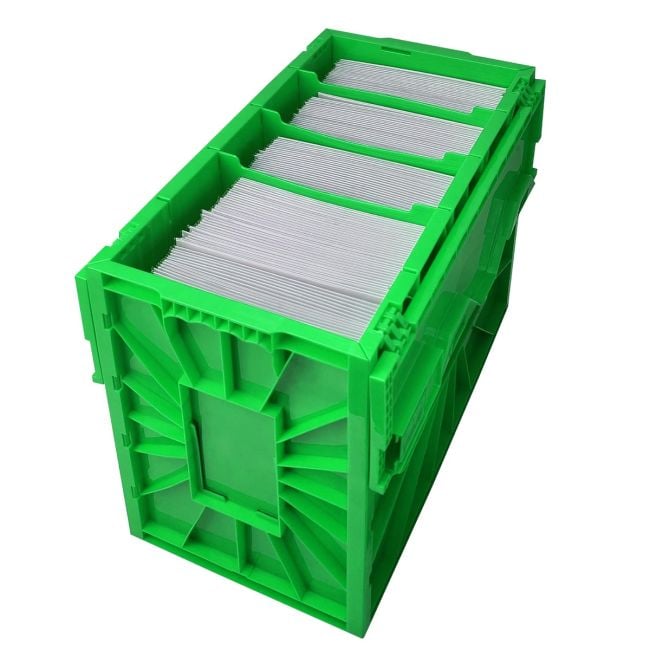 COMIC BOOK BIN PARTITION - GREEN