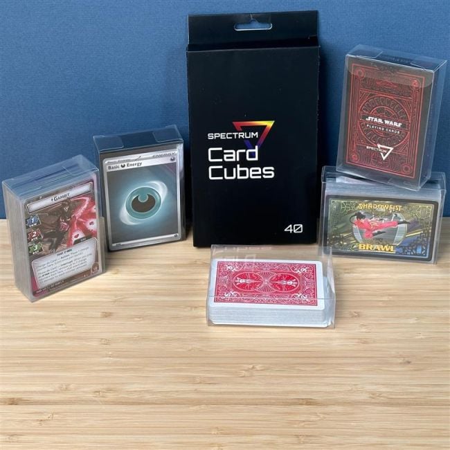 CARD CUBE - 40 CARD HOLDER