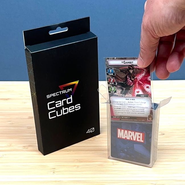 CARD CUBE - 40 CARD HOLDER