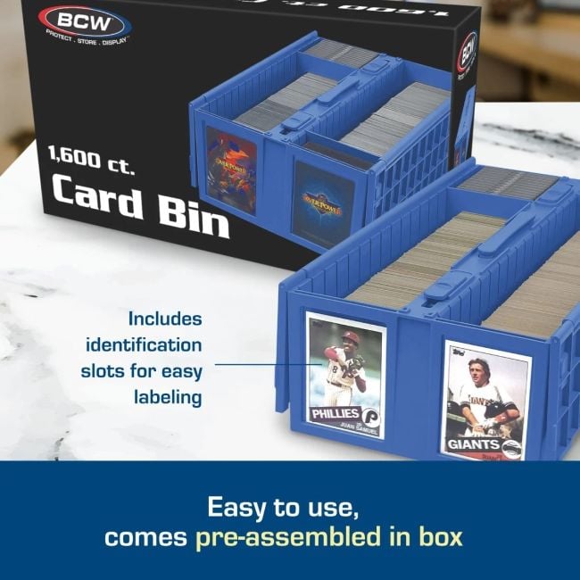 1600 CARD BIN - BLU