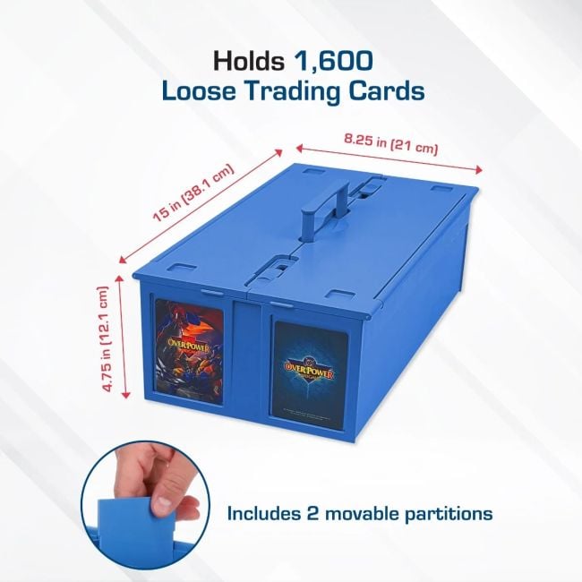 1600 CARD BIN - BLU