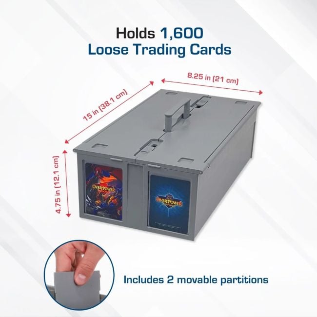 1600 CARD BIN - GRAY