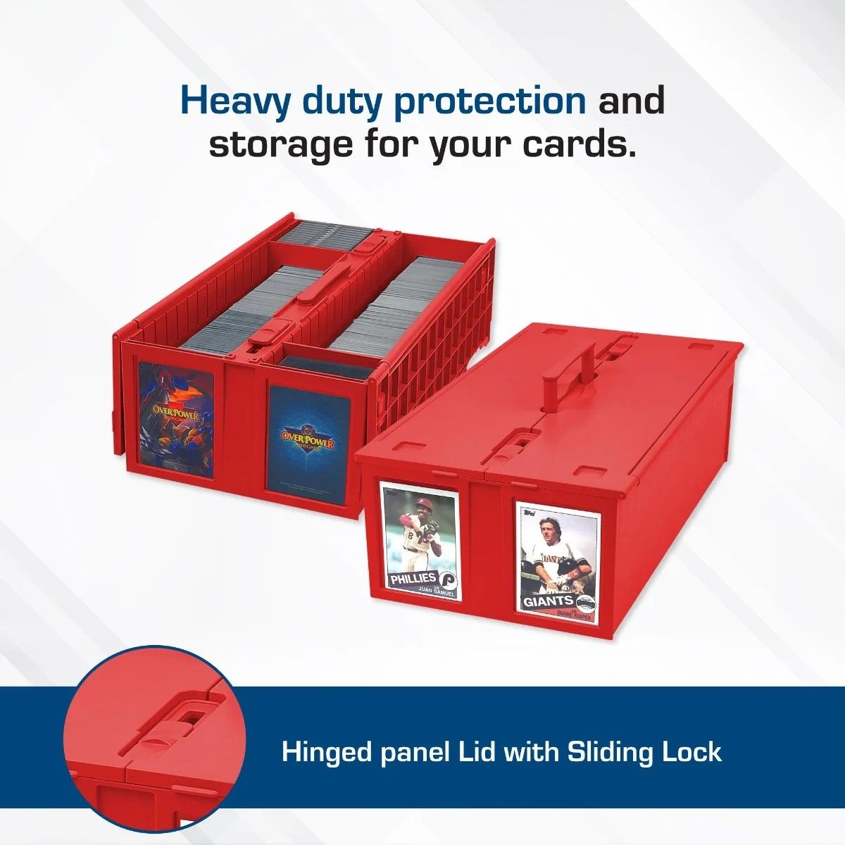 1600 CARD BIN - RED