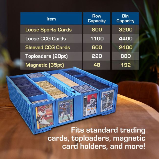 3200 CARD BIN - BLUE