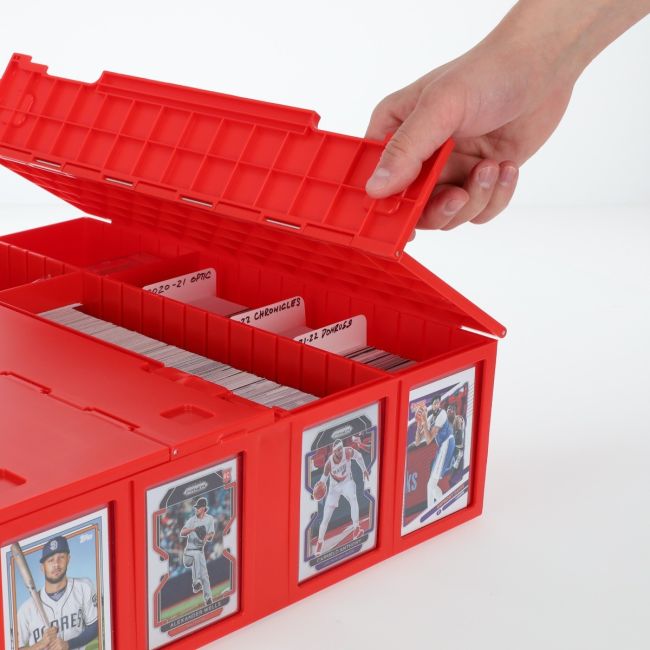 3200 CARD BIN - RED