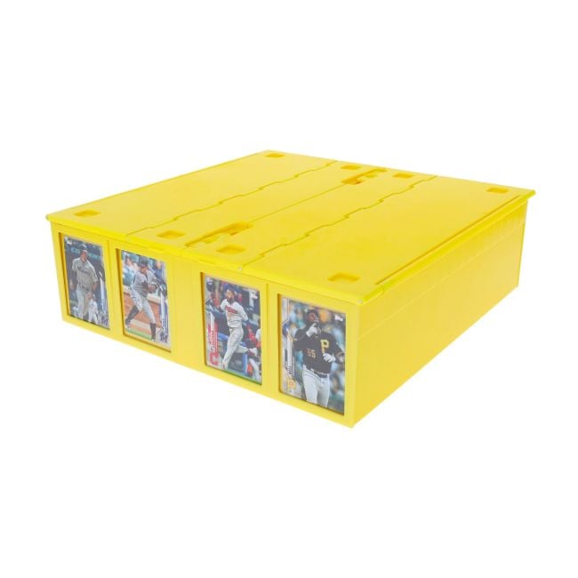 Collectible Card Bin - 3200 - Yellow