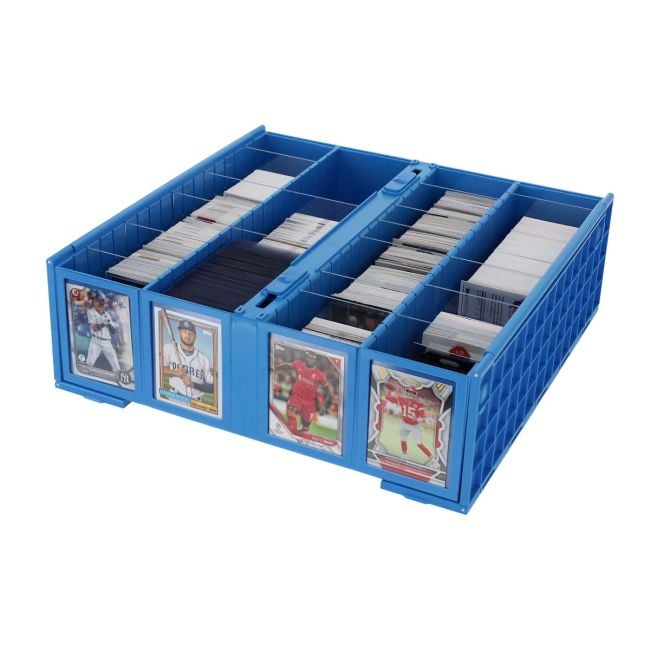 COLLECTIBLE CARD BIN PARTITIONS - CLEAR