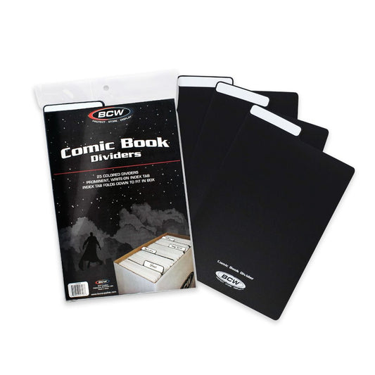 COMIC DIVIDERS - BLACK