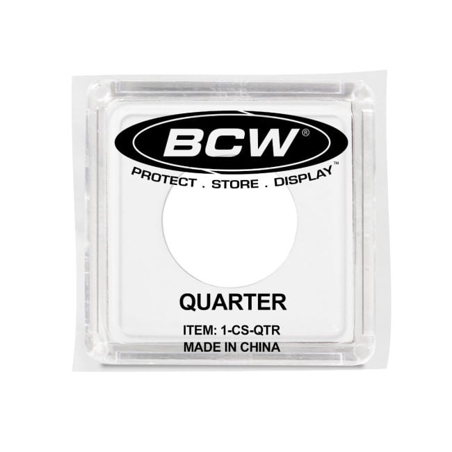 2X2 COIN SNAP - QUARTER - BLACK