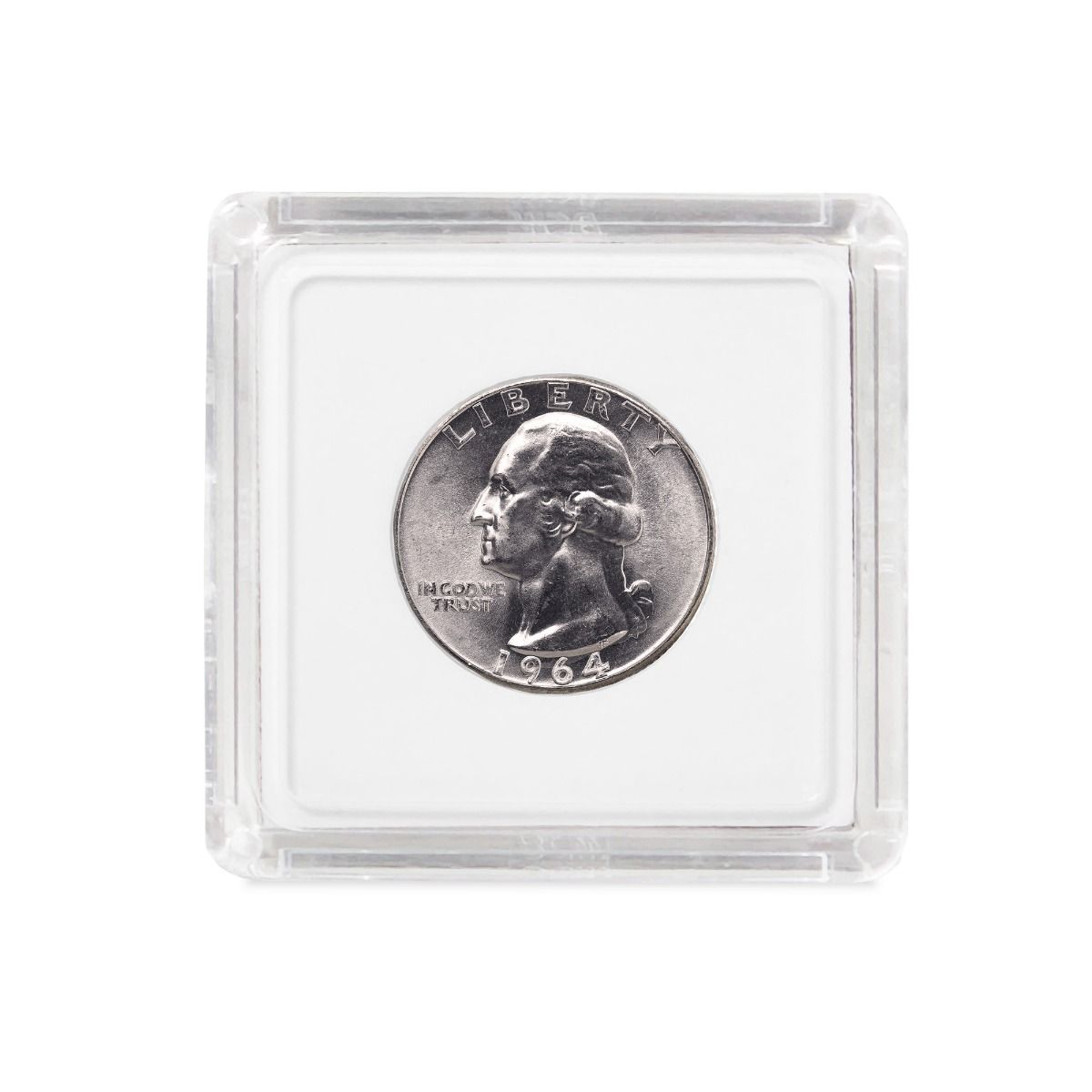 2X2 COIN SNAP - QUARTER - BLACK