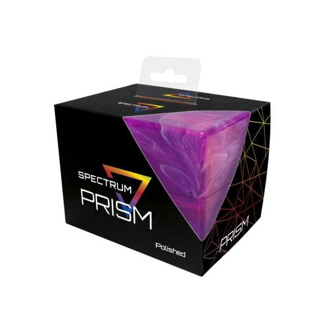 BCW - DECK CASE - PRISM - MARBLED - CHAROITE PURPLE