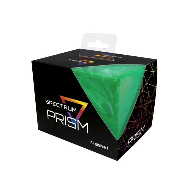 BCW - DECK CASE - PRISM - MARBLED - JADE GREEN