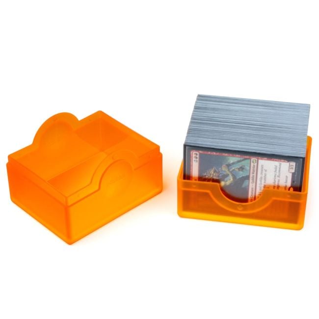 BCW - DECK CASE - PRISM - SUNSET ORANGE