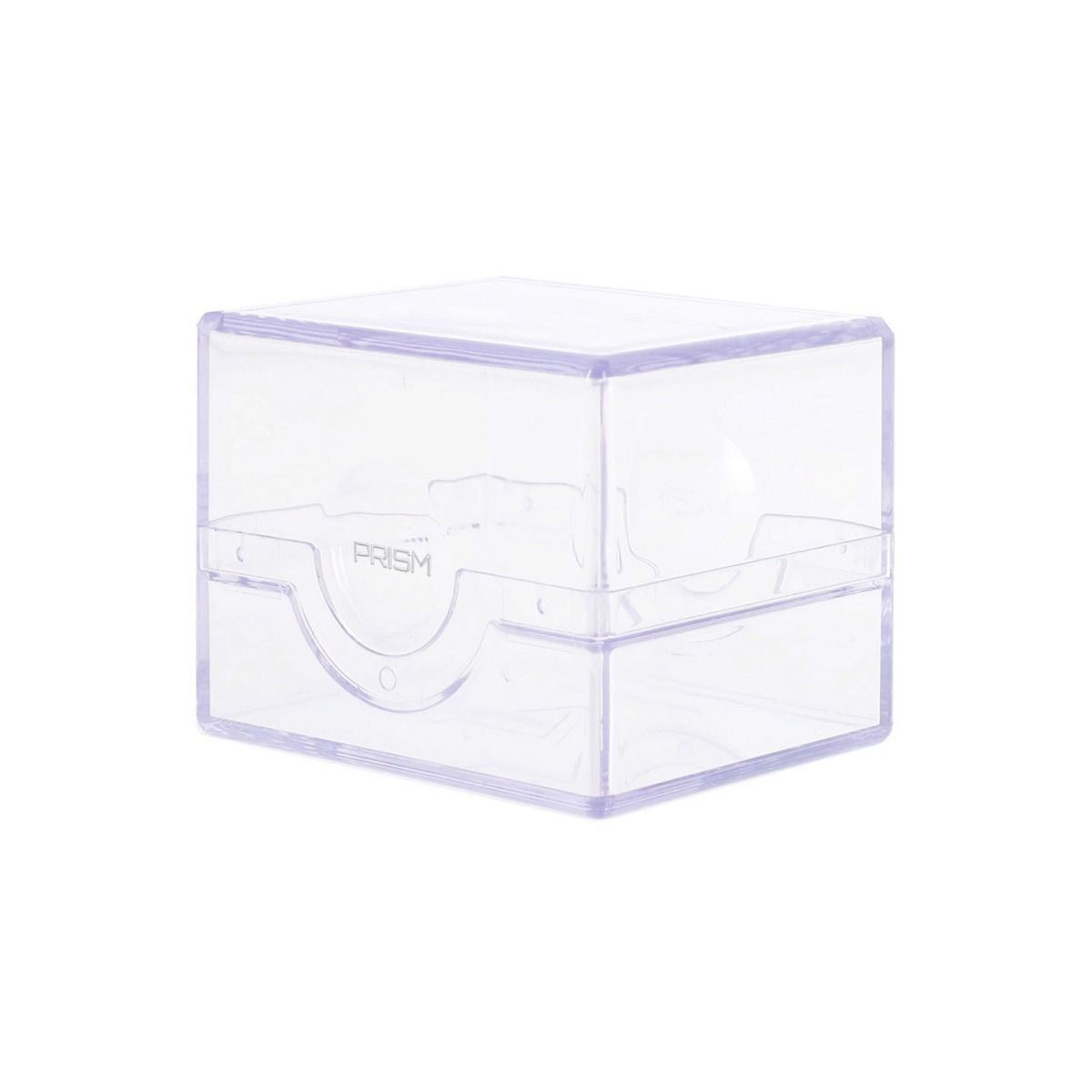 BCW - DECK CASE - PRISM - POLISHED - CLEAR