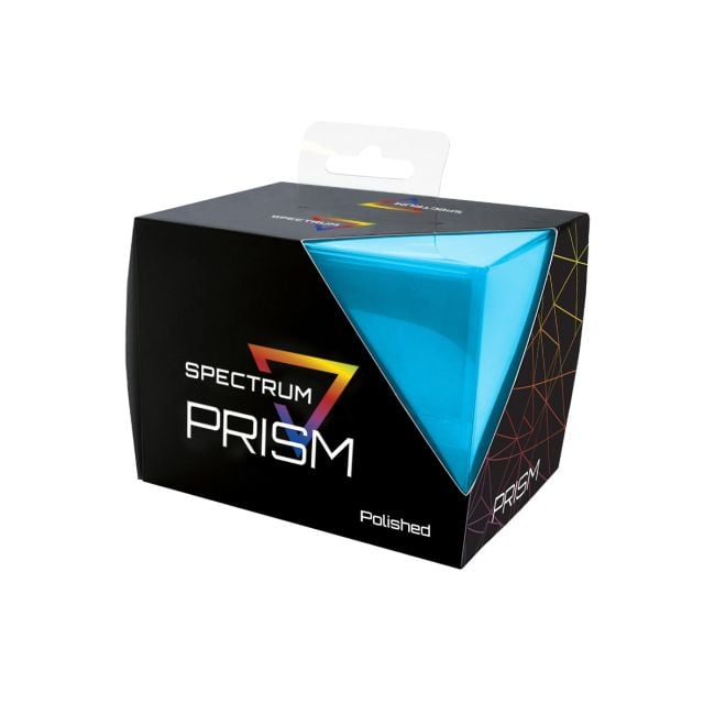 BCW - DECK CASE - PRISM - POLISHED - ELECTRIC BLUE