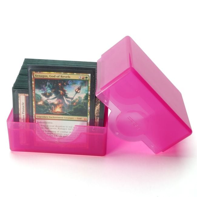 BCW - DECK CASE - PRISM - POLISHED - FUCHSIA