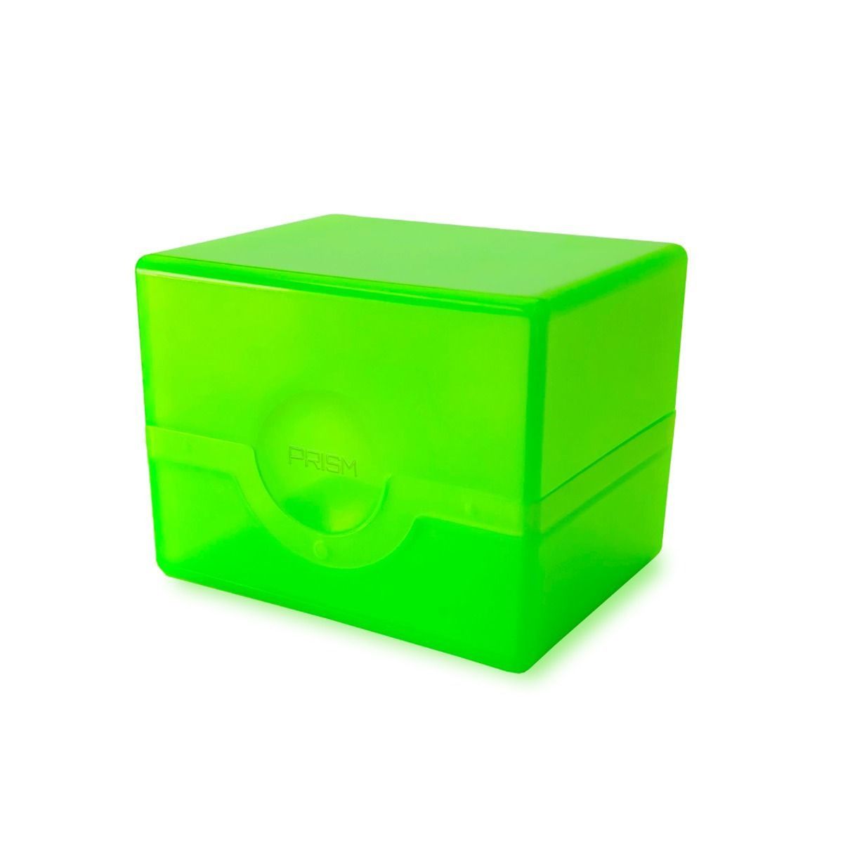 BCW - DECK CASE - PRISM - POLISHED - LIME GREEN