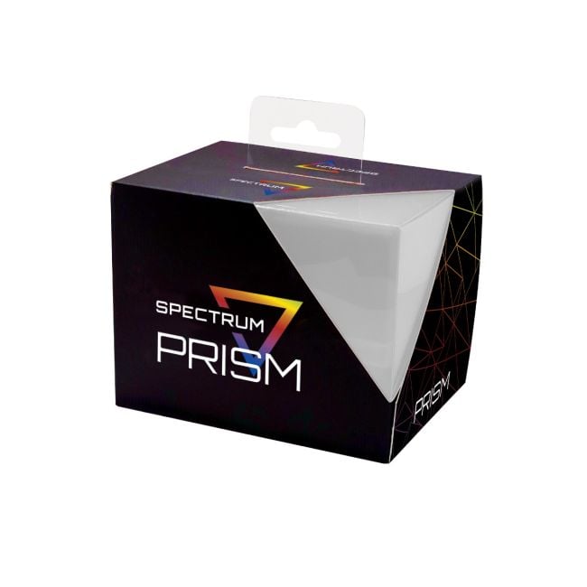 BCW - DECK CASE - PRISM - PALE MOON WHITE