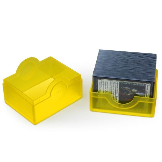 BCW - DECK CASE - PRISM - XANTHIC YELLOW