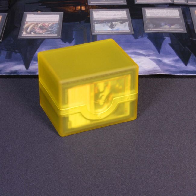 BCW - DECK CASE - PRISM - XANTHIC YELLOW