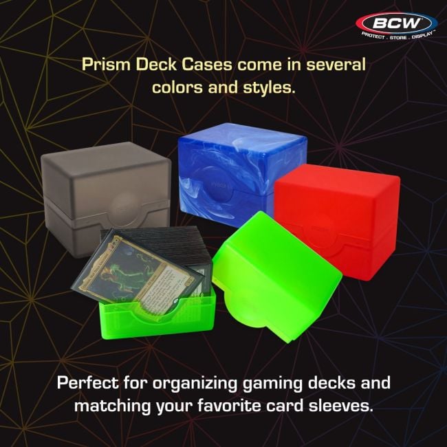 BCW - DECK CASE - PRISM - MARBLED - CHAROITE PURPLE