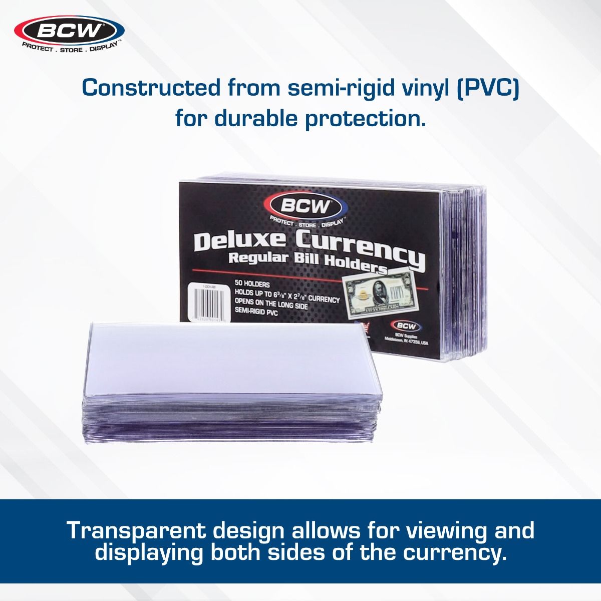 DELUXE CURRENCY HOLDER - REGULAR BILL