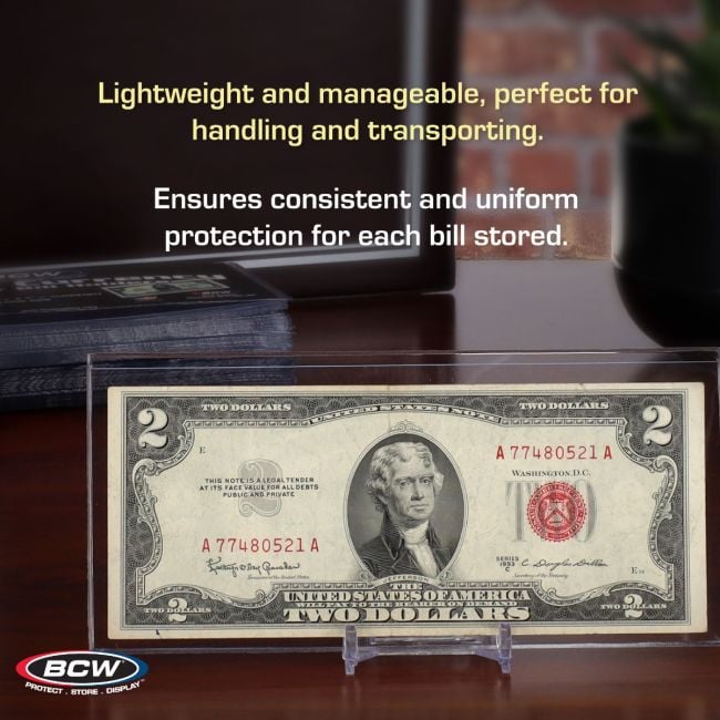 DELUXE CURRENCY HOLDER - REGULAR BILL