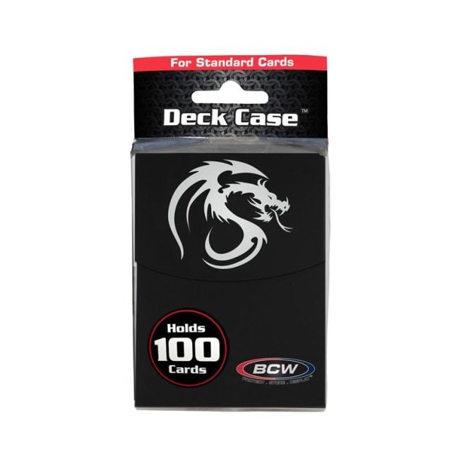 BCW - DECK CASE - LARGE - BLACK