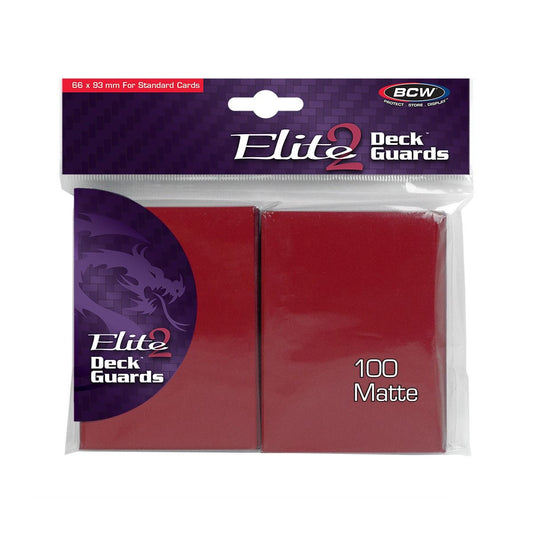 DECK GUARD ELITE 2 - ANTI-GLARE (MATTE) - RED