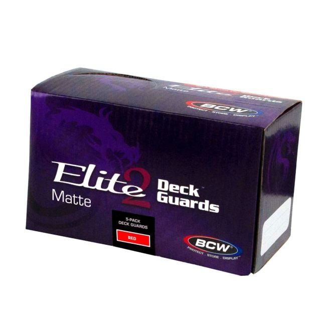 DECK GUARD ELITE 2 - ANTI-GLARE (MATTE) - RED