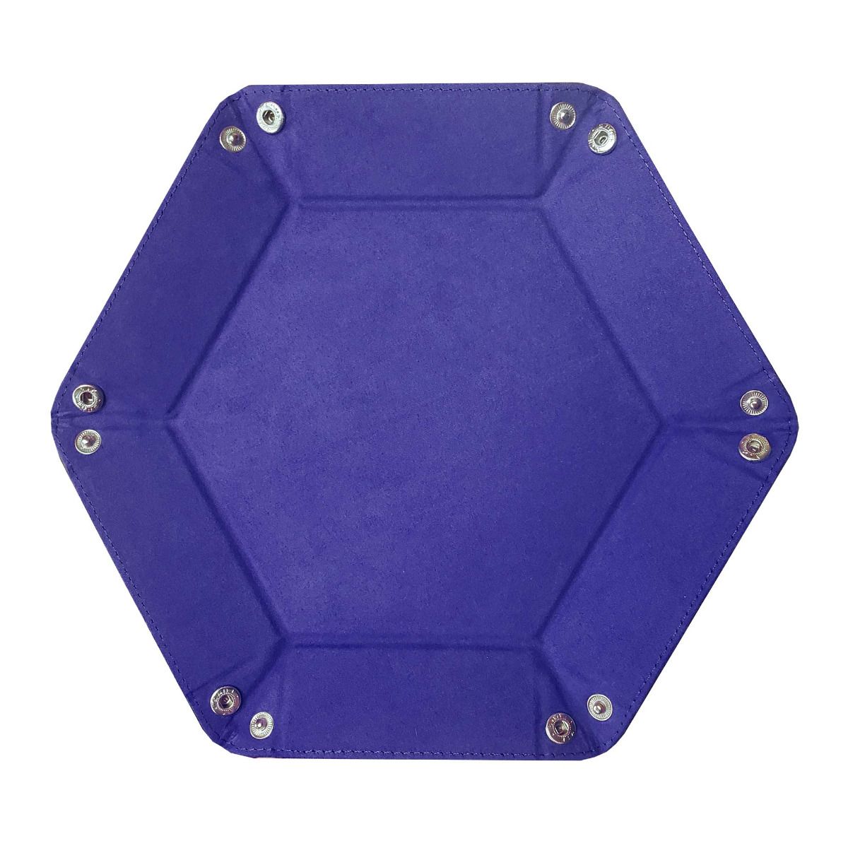 DICE TRAY - HEXAGON - BLUE