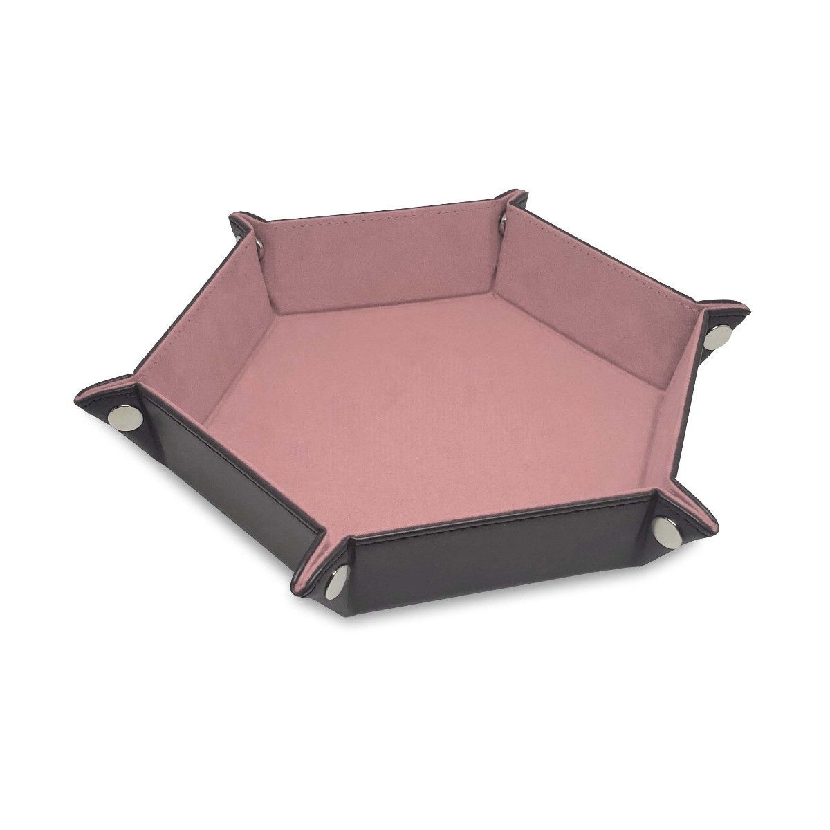 DICE TRAY - HEXAGON - PINK