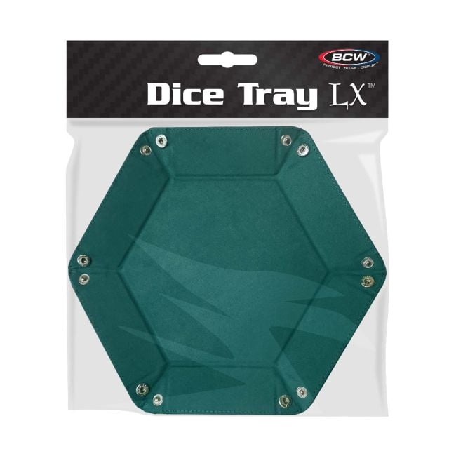 DICE TRAY - HEXAGON - TEAL