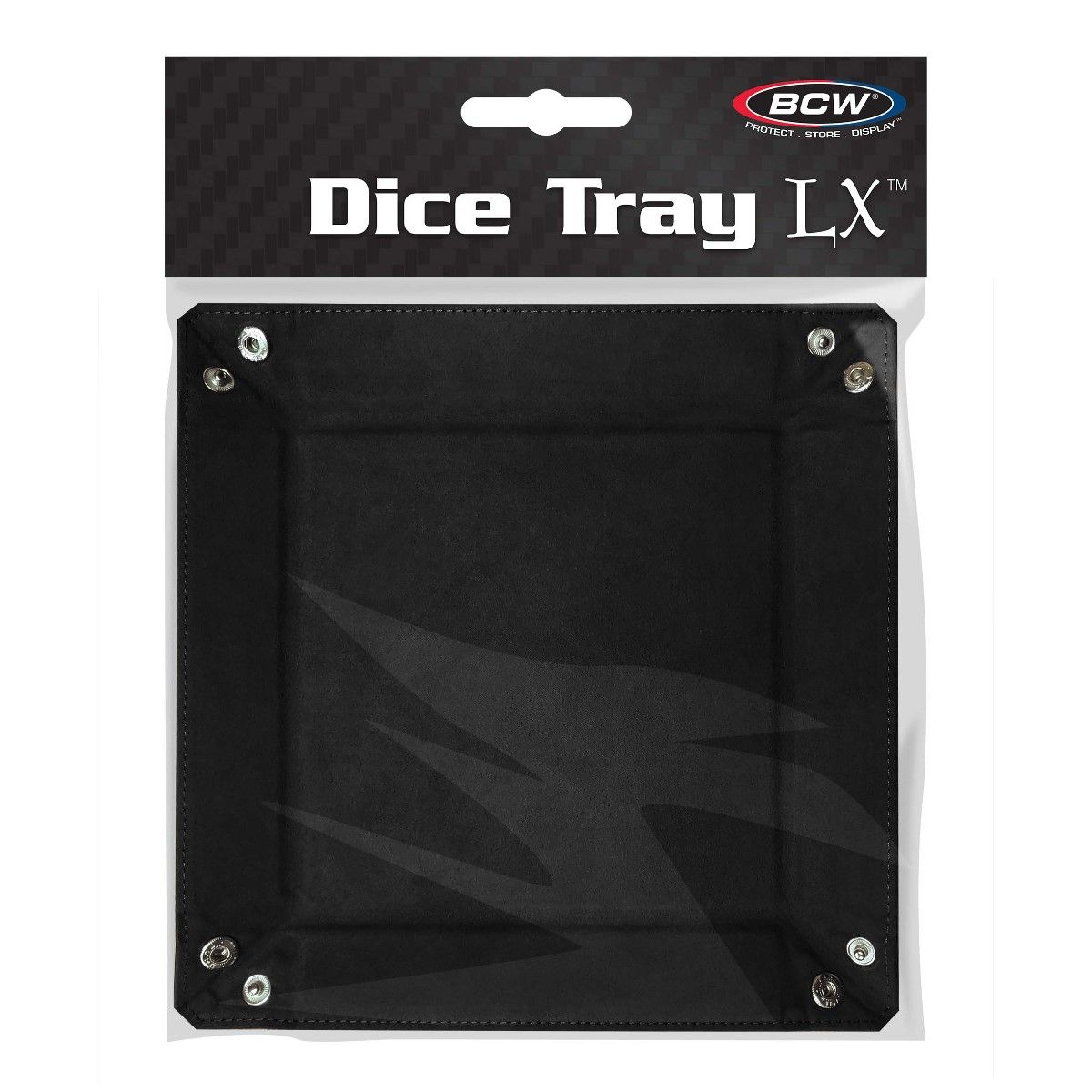 DICE TRAY - RECTANGLE - BLACK