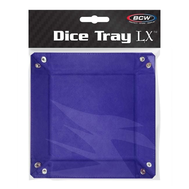 DICE TRAY - RECTANGLE - BLUE