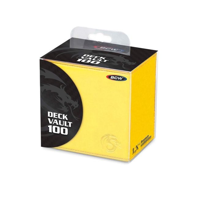 BCW - DECK VAULT - LX - 100 - YELLOW