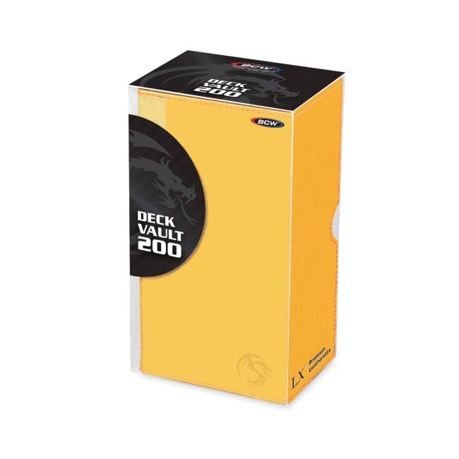 BCW - DECK VAULT - LX - 200 - YELLOW