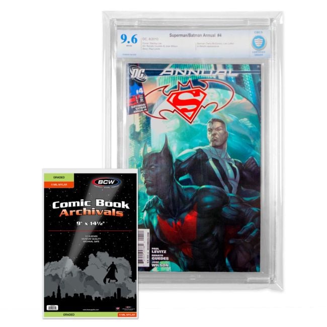 GRADED COMIC BOOK ARCHIVAL - 4 ML