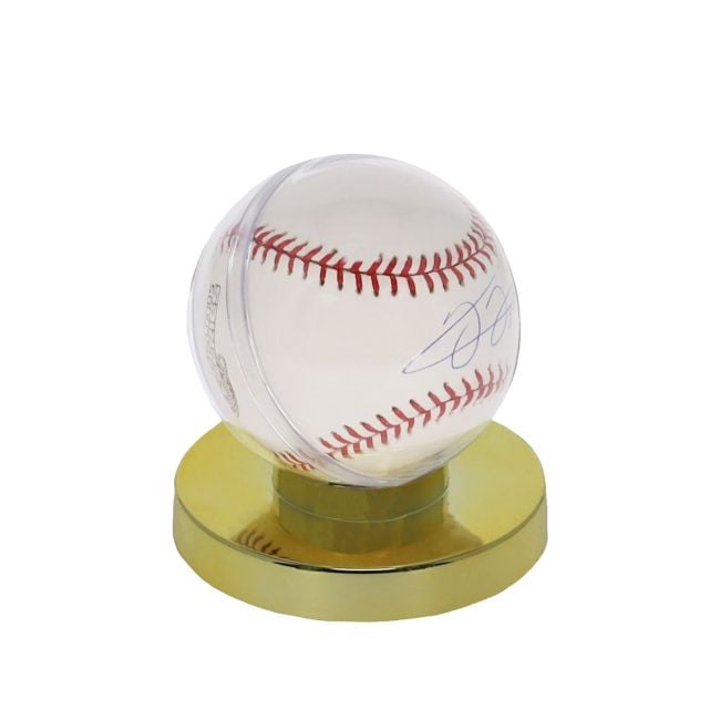 GOLD BASE BASEBALL HOLDER