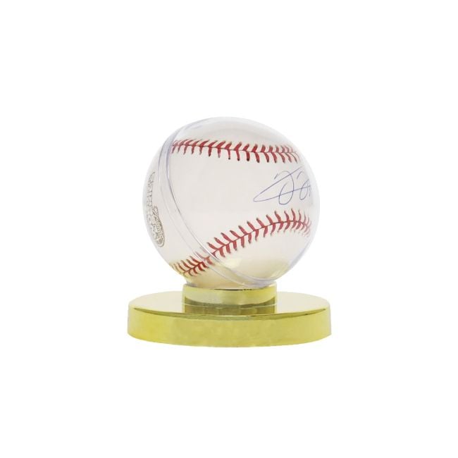 GOLD BASE BASEBALL HOLDER