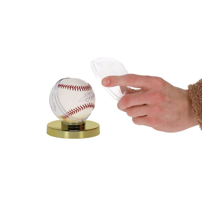 GOLD BASE BASEBALL HOLDER