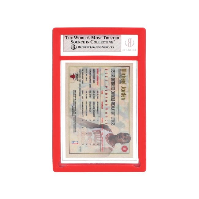 GRADED SLAB BUMPER - BGS - RED